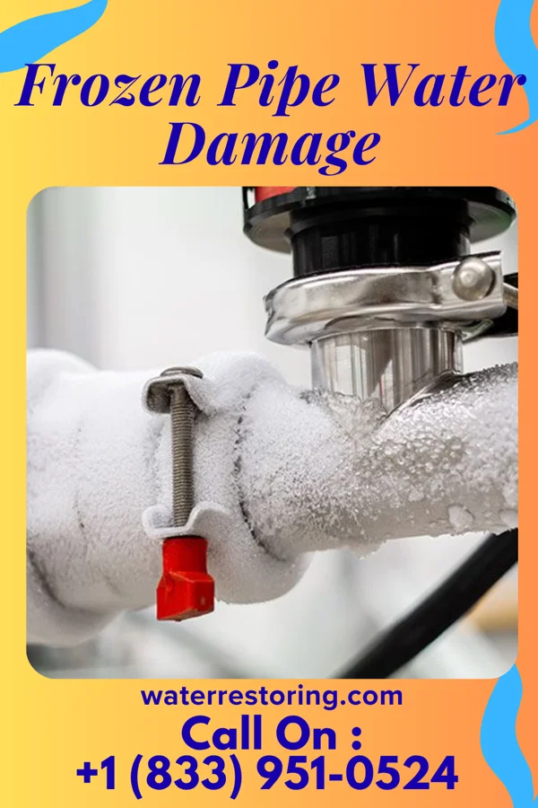 Frozen Pipe Water Damage in La Cygne, KS